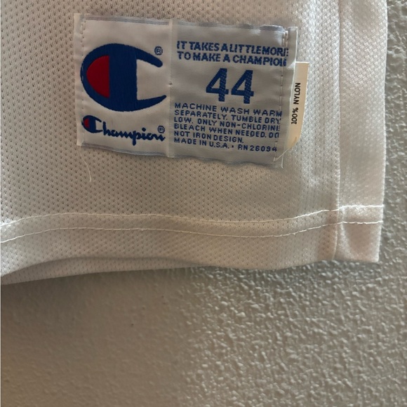 Jordan 1992 Dream Team Champion Jersey Olympics USA White Mens - Picture 3 of 3